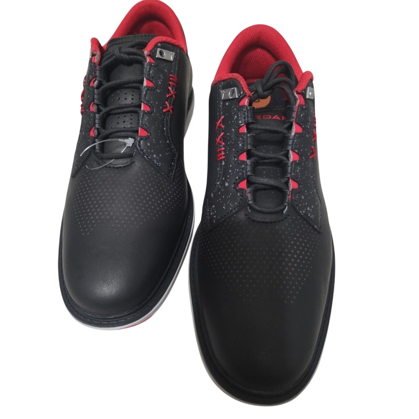 Air Jordan Golf Shoes Men's Black Red Size 10 Spikeless Driving Range